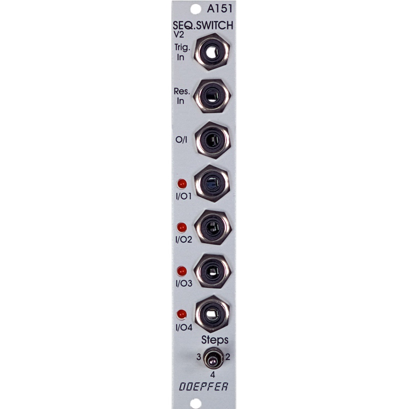 Doepfer A-151 Quad Sequential Switch Doepfer A-151 Quad Sequential Switch Eurorack модули